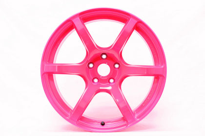 Gram Lights 57C6 / 17x9 / 5x100 / +40mm Offset - Luminous Pink