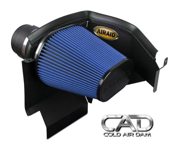 Airaid 11-13 Dodge Charger/Challenger 3.6/5.7/6.4L CAD Intake System w/o Tube (Dry / Blue Media)